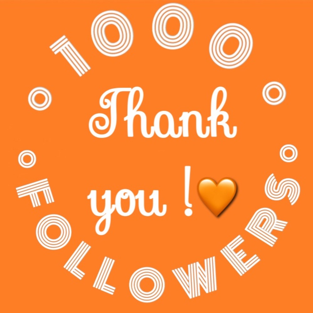 🧡🧡🧡 1,000 Follows Thank You 🧡🧡🧡